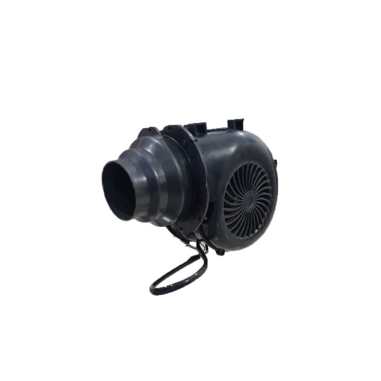 Plastic cover turbo electric motor